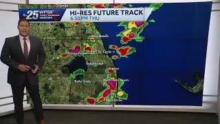 WPBF 25 News to Go- Tracking Rain