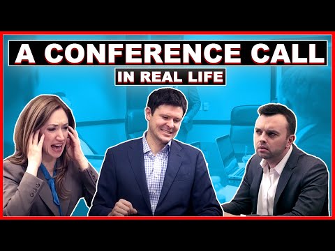 A Conference Call in Real Life