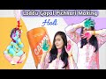 Holi Pichkari & Balti Making for Laddu Gopal 🌈 | How to make Working Pichkari | Decoration 💦