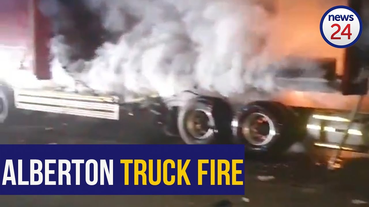 WATCH Man in critical condition after Alberton truck fire YouTube