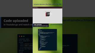 Animated Valentine's Day Heart Card | HTML CSS Animation Tutorial