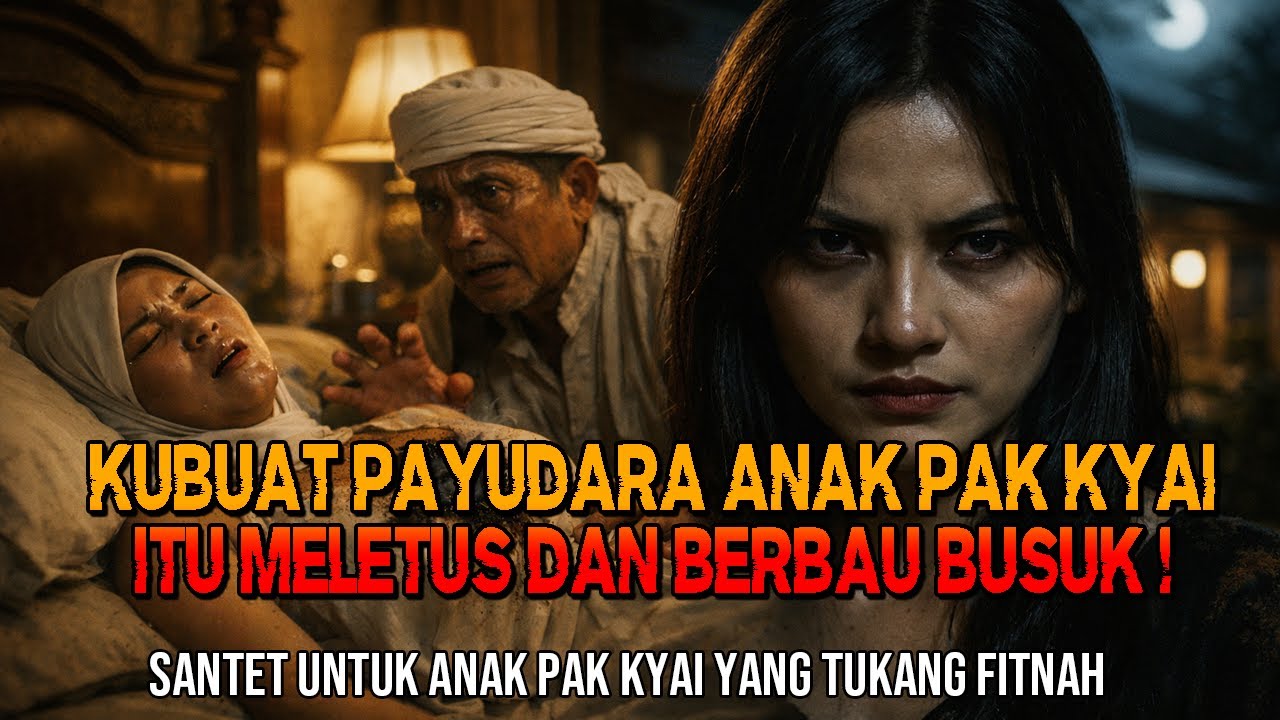 Kisah ngeri - SANTET P4YUDARA ANAK KIYAI YANG TUKANG FITNAH