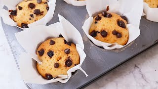 Best and Easy Chocolate chip muffin recipe | Soft & Moist inside | mykitchenbakingrecipe screenshot 2