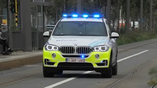 Brandweer en Politievoertuigen met spoed in Antwerpen!