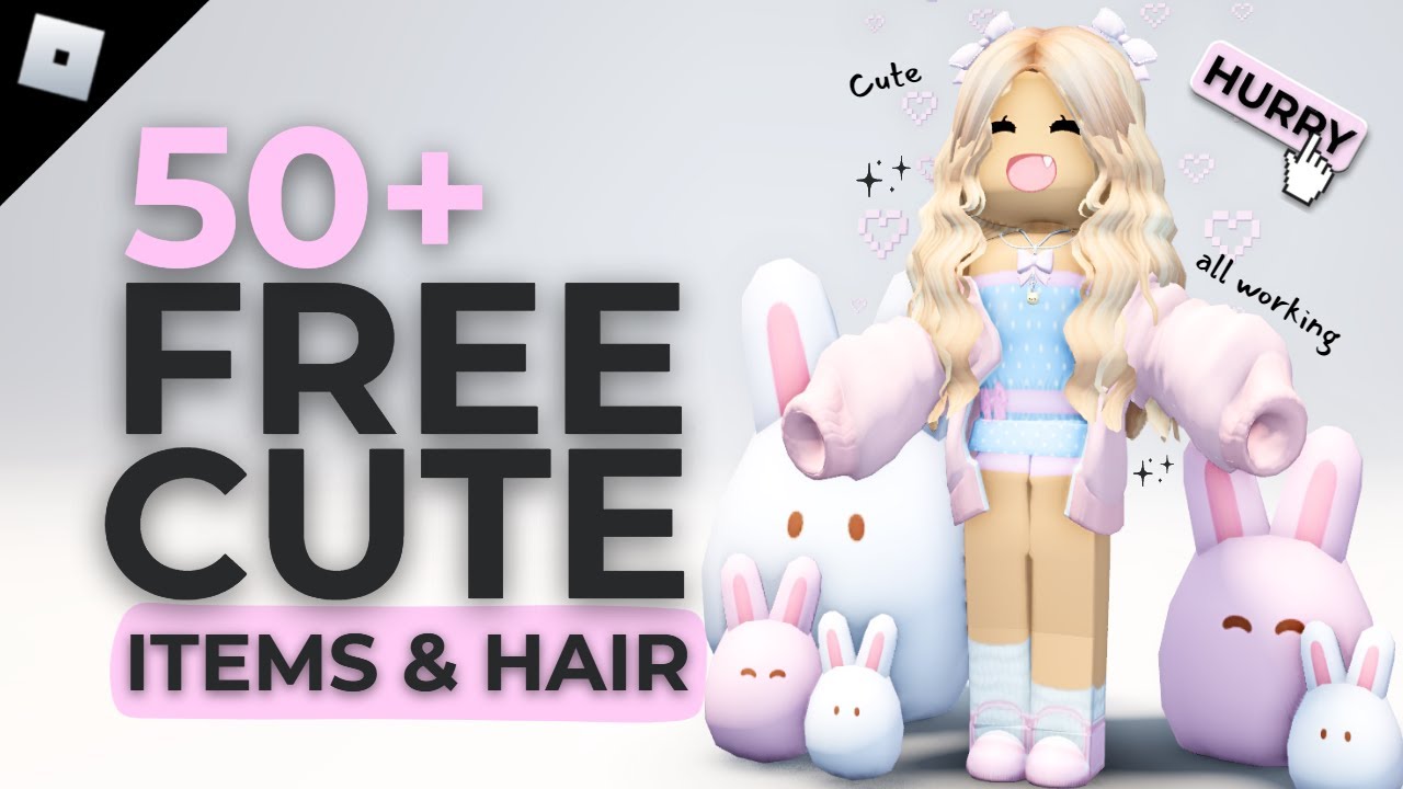 HURRY! GET ALL ROBLOX FREE CUTE ITEMS 🤩🥰 (2023) 