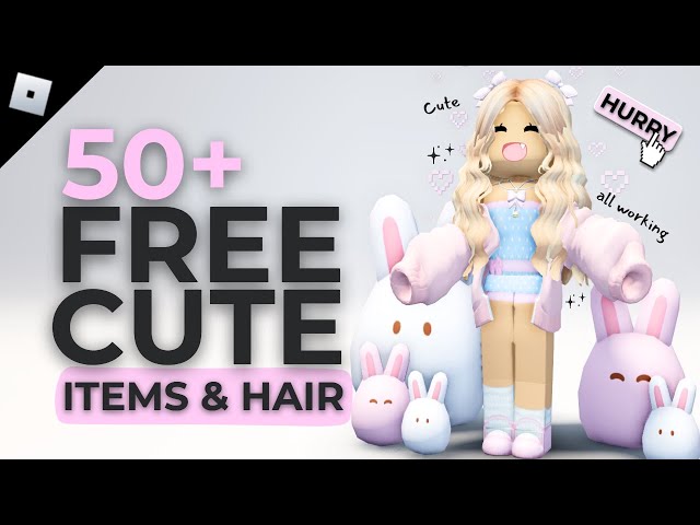 GET 11 NEW CUTE FREE ITEMS 🤩🥰😜 ROBLOX 