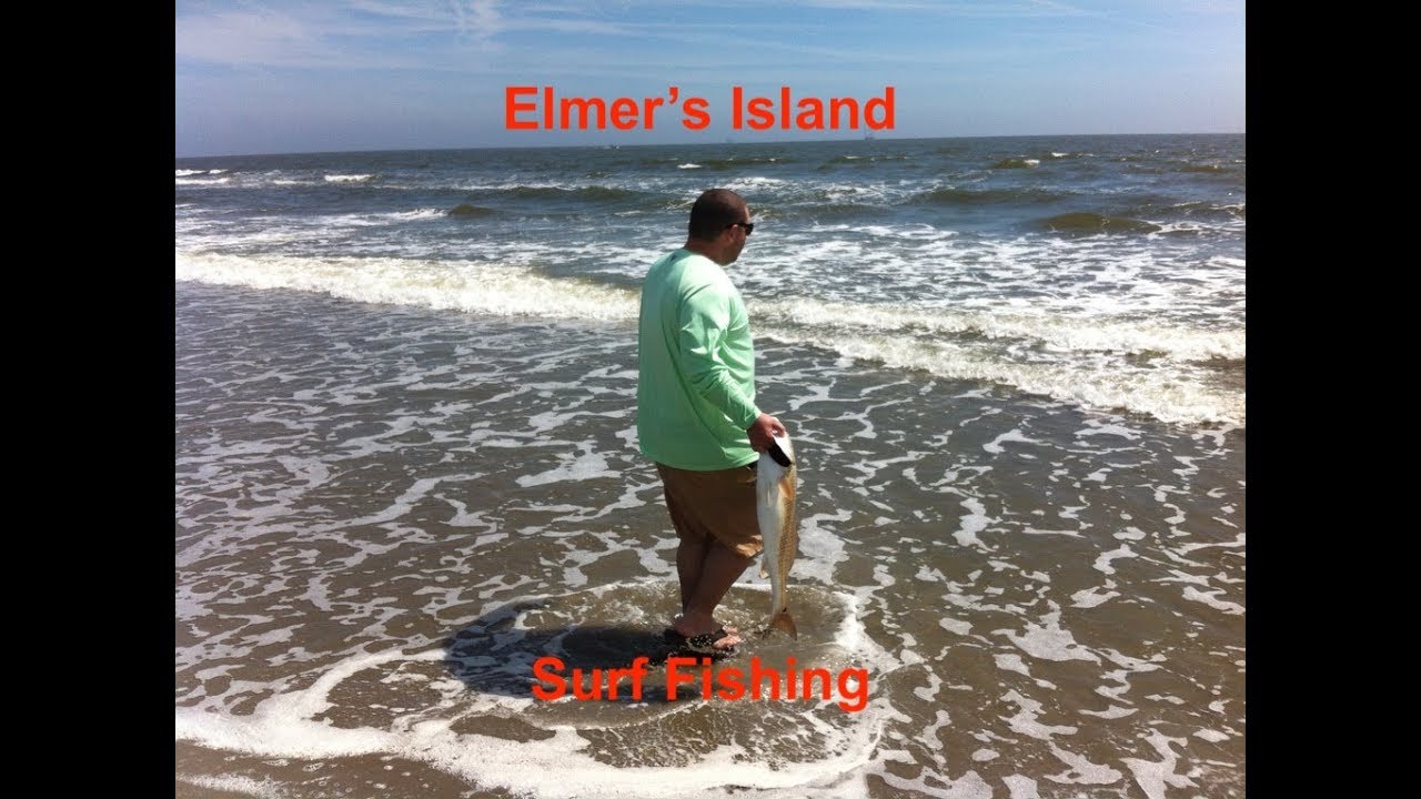 Elmer's Island Surf Fishing Mar. 2020 YouTube