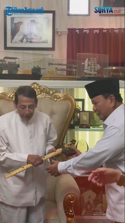 GAYENG saat Prabowo Subianto Silaturahim ke Kediaman Habib Lutfi bin Yahya di Pekalongan