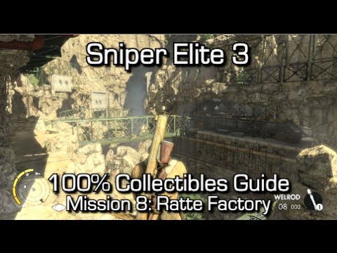 forza horizon 2 Sniper Elite 3 - 100% Collectibles Guide - Mission 8 - Diaries, Cards, Nests, Shots & Upgrades