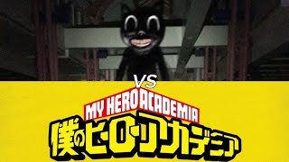 Cartoon Cat VS My Hero Academia