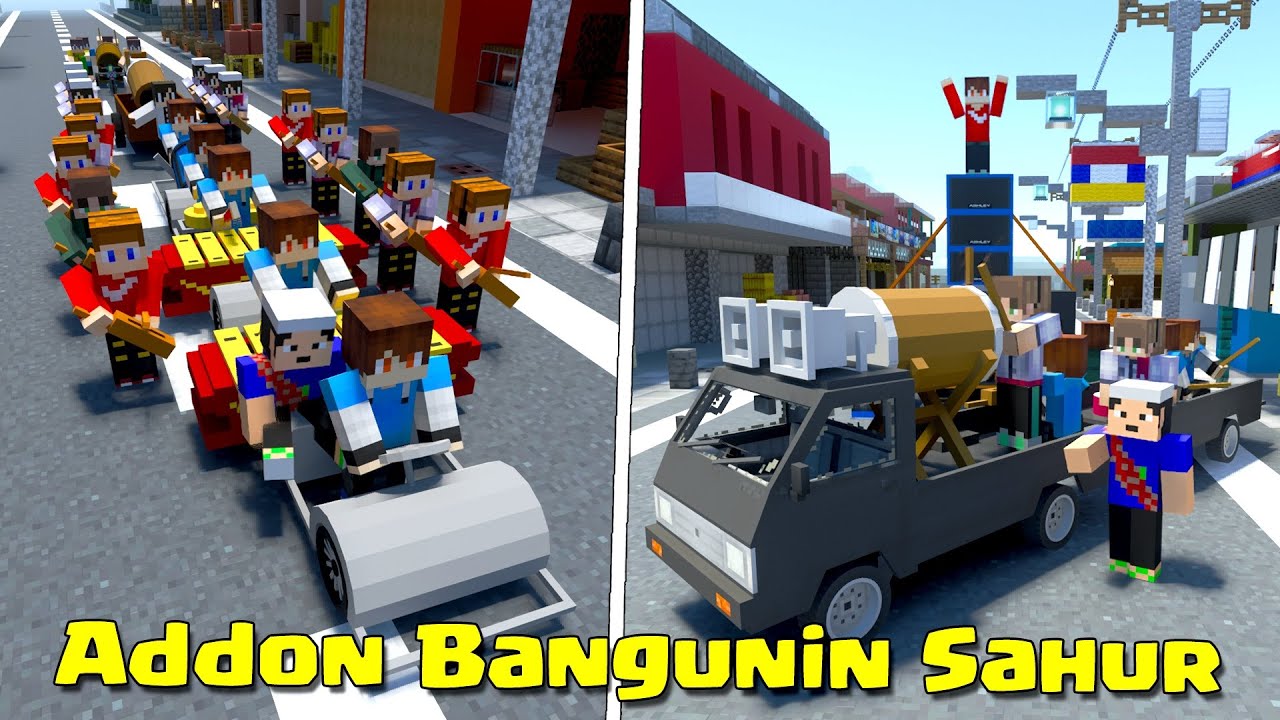 ADDON BANGUNIN SAHUR TERBARU DAN KEREN DI MCPE
