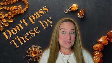 High Dollar Amber Finds: Top eBay Necklaces & Brooches Now!