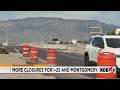 More road closures begin on I-25 in Albuquerque