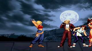 KOF MUGEN | Blue Mary VS King – Epic Fight! screenshot 4