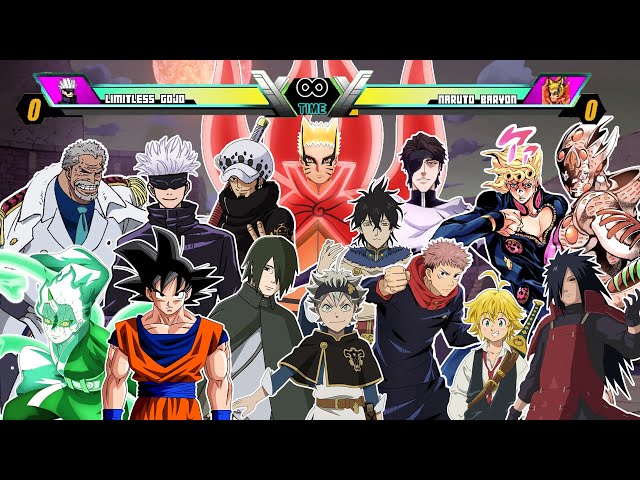 Naruto Baryon VS Isshiki, Jump Force Mugen V9 (936 Character!), Naruto  Baryon VS Isshiki