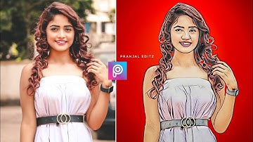 PicsArt Portrait Cartoon Photo Editing Tutorial || Cartoon Editing In PicsArt | Vector Art