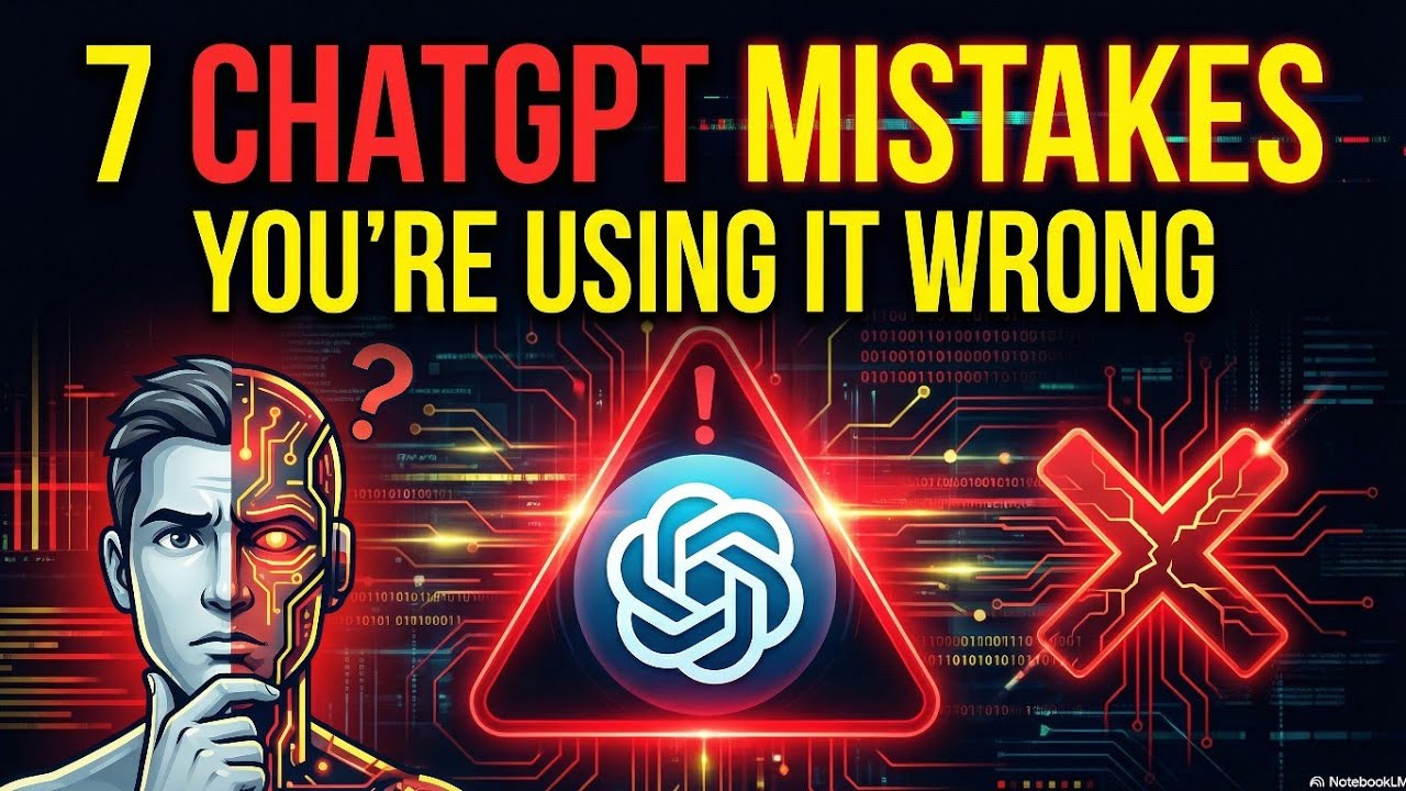 7 ChatGPT Mistakes 90% of People Still Make (Fix These Now)