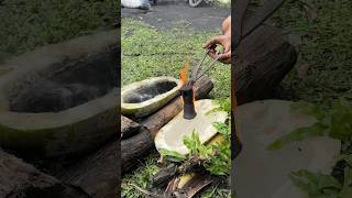 Hammer Hardening Technique Using Hot Oil #hammer #metalworking