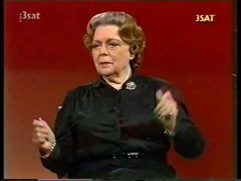 Irmgard Seefried - Da Capo - Interview with August Everding, 1987