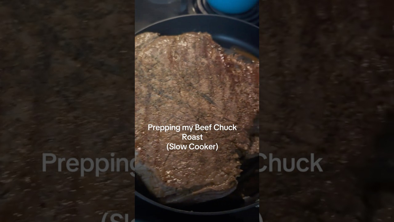 Prepping my Pot Beef Roast cooking is therapeutic! My content, not my music