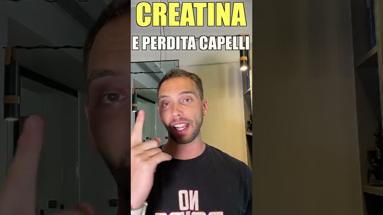 🚨la CREATINA ti fa CADERE i CAPELLI Ecco cosa dicono gli studi 