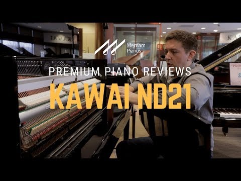 🎹Kawai ND21 Upright Piano Review &amp; Demo by Merriam Pianos🎹