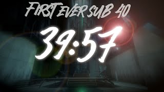 [FIRST EVER SUB 40] Half-life 2 Speedrun in 39:57 - WR