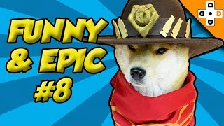Overwatch FUNNY & EPIC MOMENTS #8 Highlights Montage