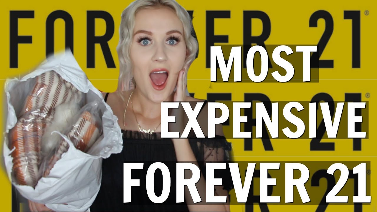 The Most Expensive Items You Can Get At Forever 21
