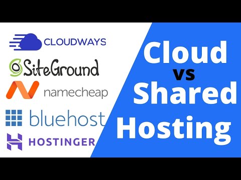 Best Hosting - Cloud vs Shared Hosting | Cloudways | SiteGround | Bluehost | Hostinger | NameCheap