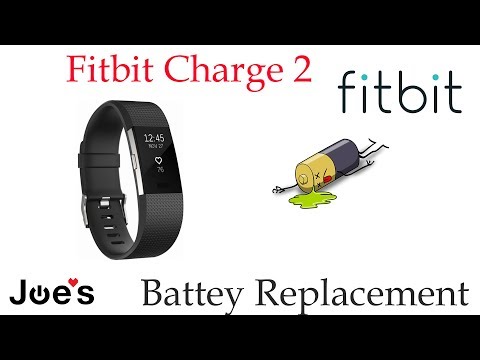 højttaler lounge hale Repair Fitbit Charge 2 Smartwatch Replacement Battery How To Tutorial -  YouTube