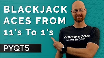 Blackjack Convert Aces To One Point - PyQt5 GUI Thursdays #51