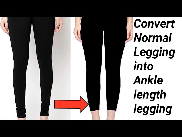 Liberty Zero Rise Ankle Length Leggings - Black - Muscle Nation