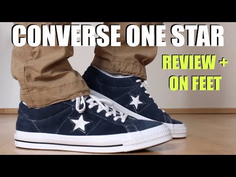 CONVERSE ONE STAR REVIEW + ON FEET 