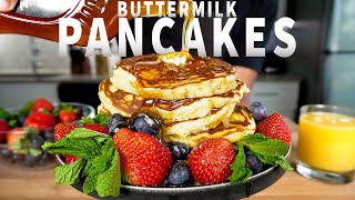 Fluffy Buttermilk Pancakes: The Perfect Breakfast Recipe