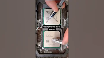Thermal Paste Patterns X Vs Dot Shorts 