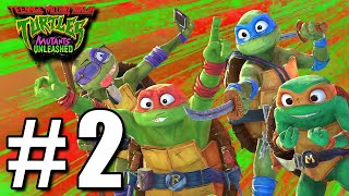 (2) Teenage Mutant Ninja Turtles: Mutants Unleashed [Nintendo Switch] PLAYTHROUGH - Stream Upload