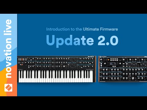 Summit and Peak - Introduction to the Ultimate Firmware Update 2.0 // Novation Live