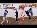 BOXING MY GIRLFRIENDS EX BOYFRIEND! (CRAZY)