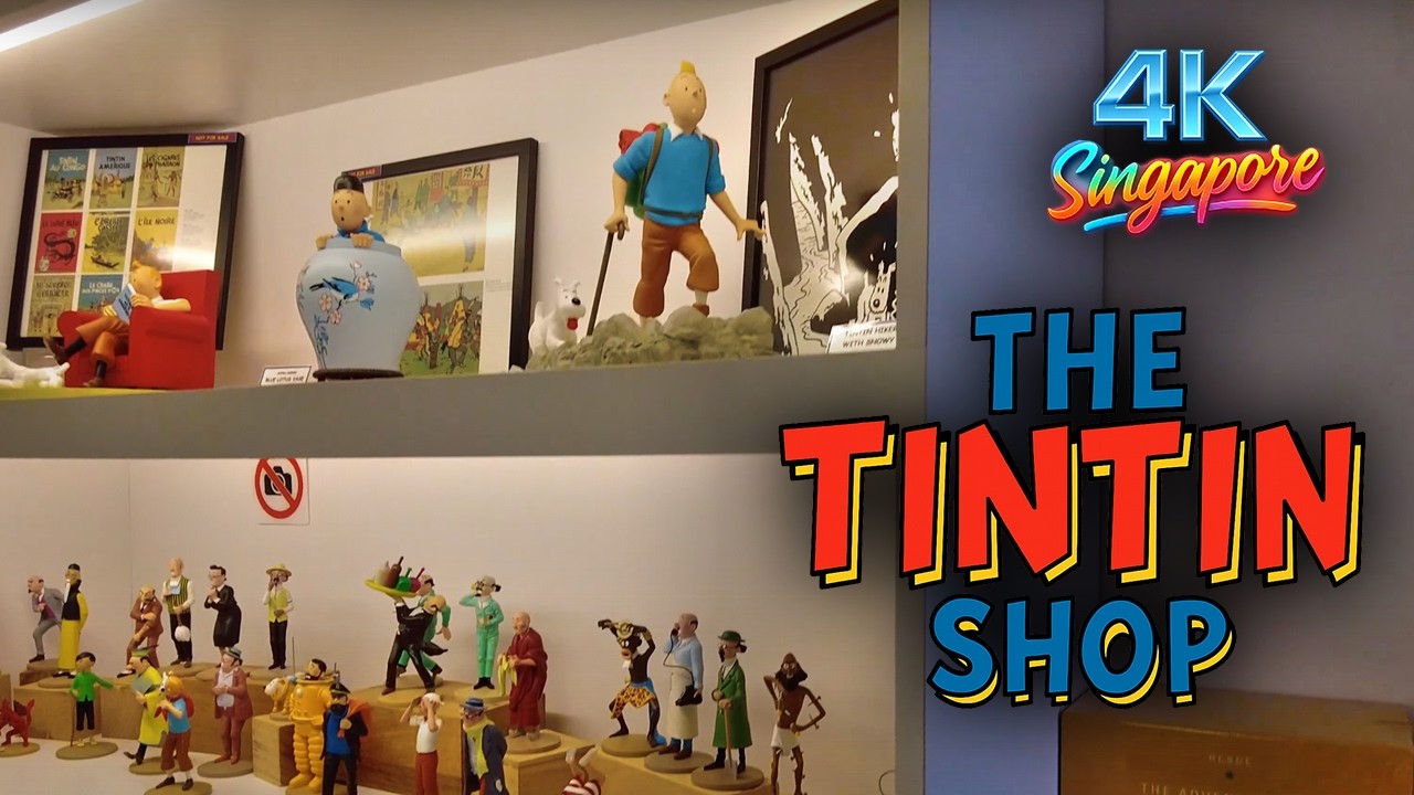 Secret Tintin Paradise in Singapore 🇸🇬