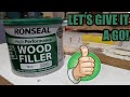 Let's try Ronseal Wood Filler