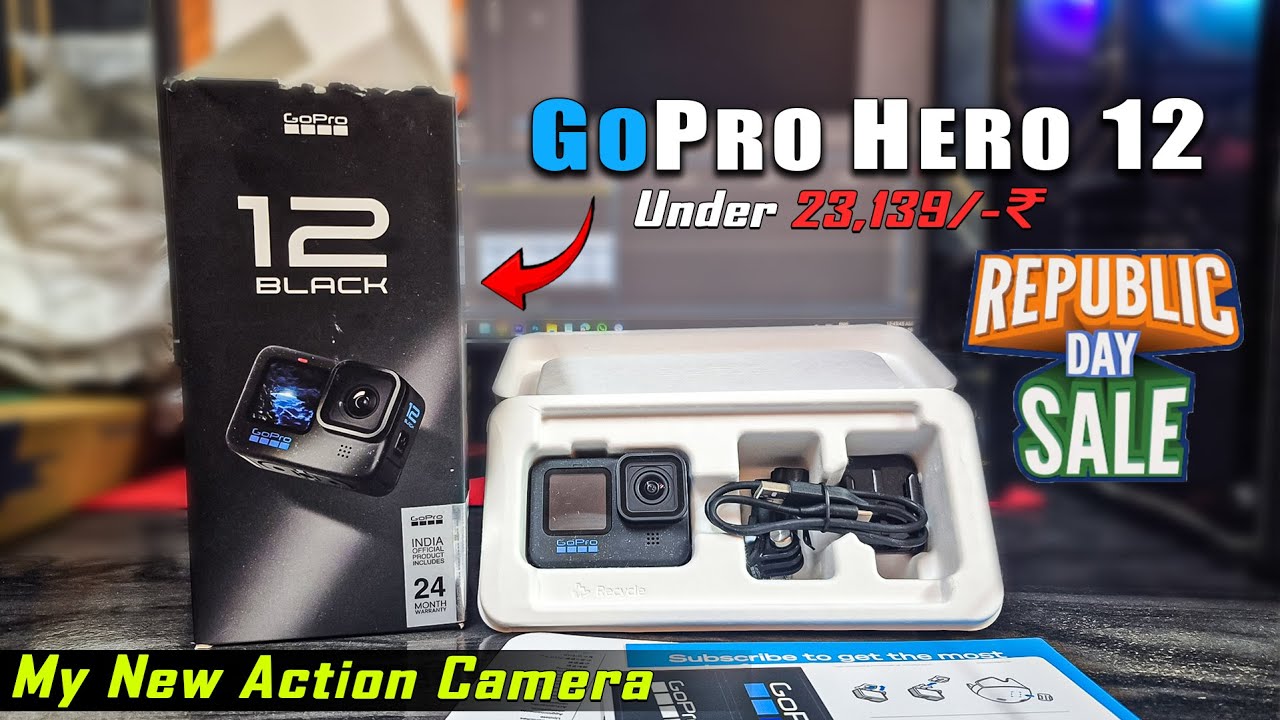 Unboxing - New GoPro Hero 12 | Budget Action Camera for Motovlog ...
