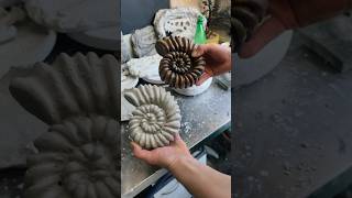 Making a Fossil Mold with Cheap Silicone 😱#siliconemold #fossilmold #fossilart