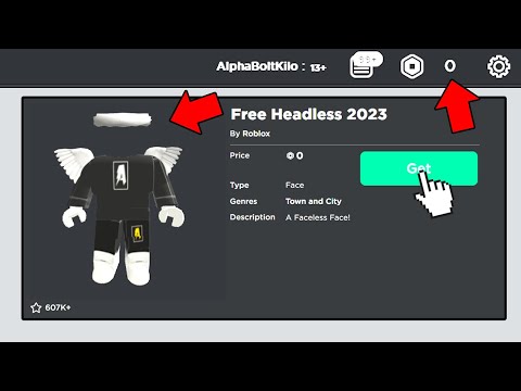 GET FREE HEADLESS HEAD 🤩🥰 2023 