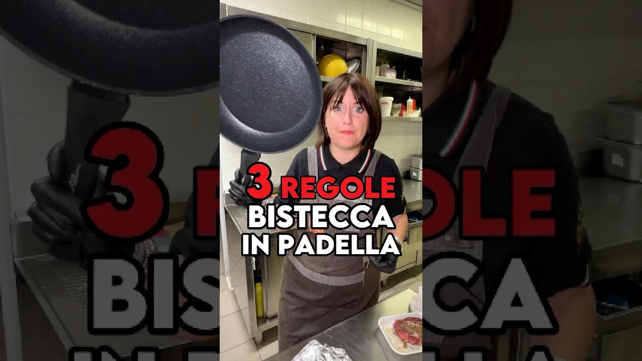 3 REGOLE PER LA BISTECCA IN PADELLA 🔥🥩🍳 