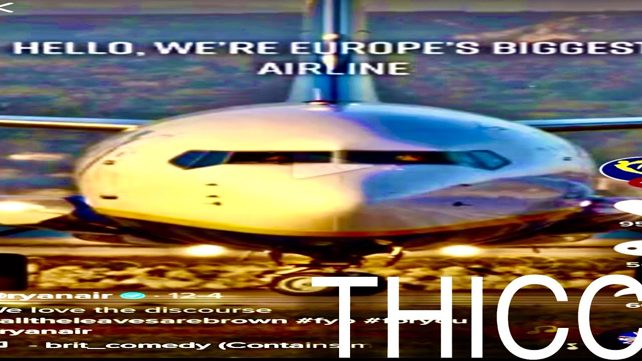 Ryanair's TikTok Account Has Gone CRAZY