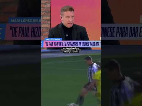 Video Maxi López y el paso de Rodrigo De Paul en Udinese, que importantes palabras !!