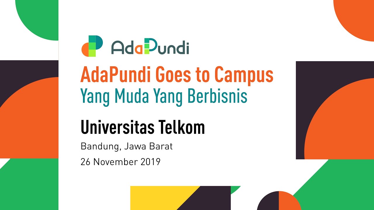 AdaPundi Goes to Campus - Universitas Telkom, Bandung - YouTube