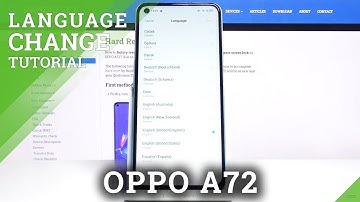 How to Change System Language in OPPO A72 – Find Language Settings