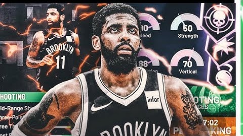 Kyrie Irving BUILD ON NBA 2K20 IS A DEMIGOD! BEST BUILD NBA 2K20! DEMIGOD BUILD 2K20! BEST PG BUILD